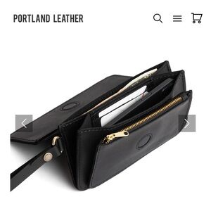 Brand new Portland Leather wristlet wallet